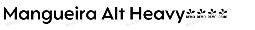 Mangueira Alt Heavy字体转换